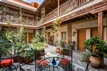 Wooden galery of the abadia hotel